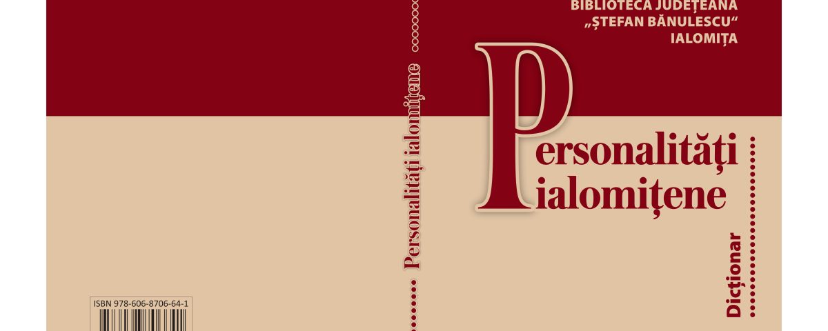 COPERTA Personalitati ialomitene - ED 1